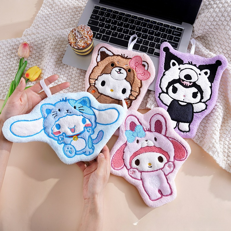 Kitchen Gadgets Website - 1/4 Pcs Soft Thick Sanrio Kuromi