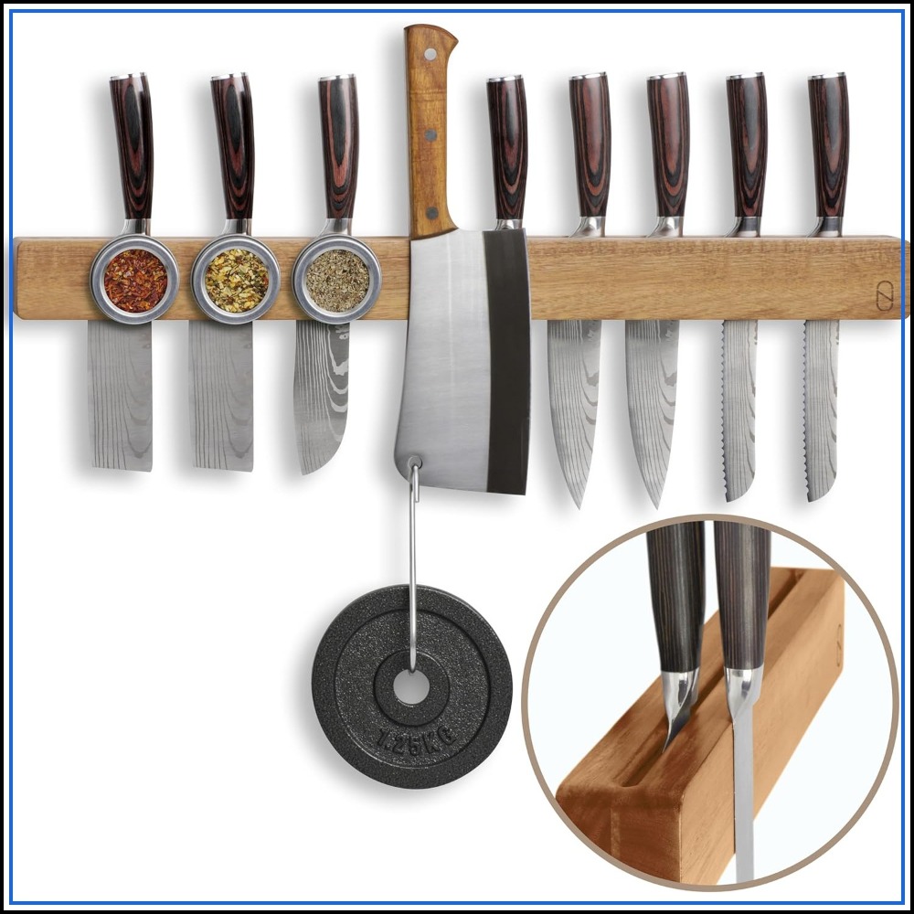 Magnetic Knife Strip - Premium 24 inch Magnetic Knife Holder
