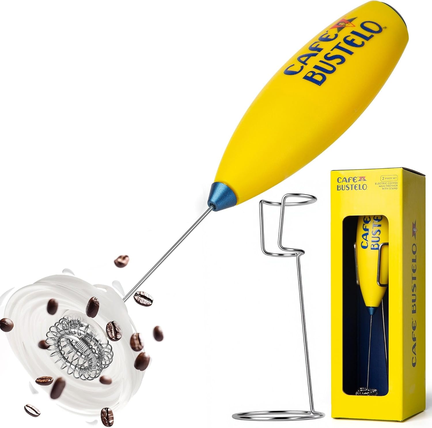 Milk Frother - Handheld Electric Milk Frother – Battery-Operated