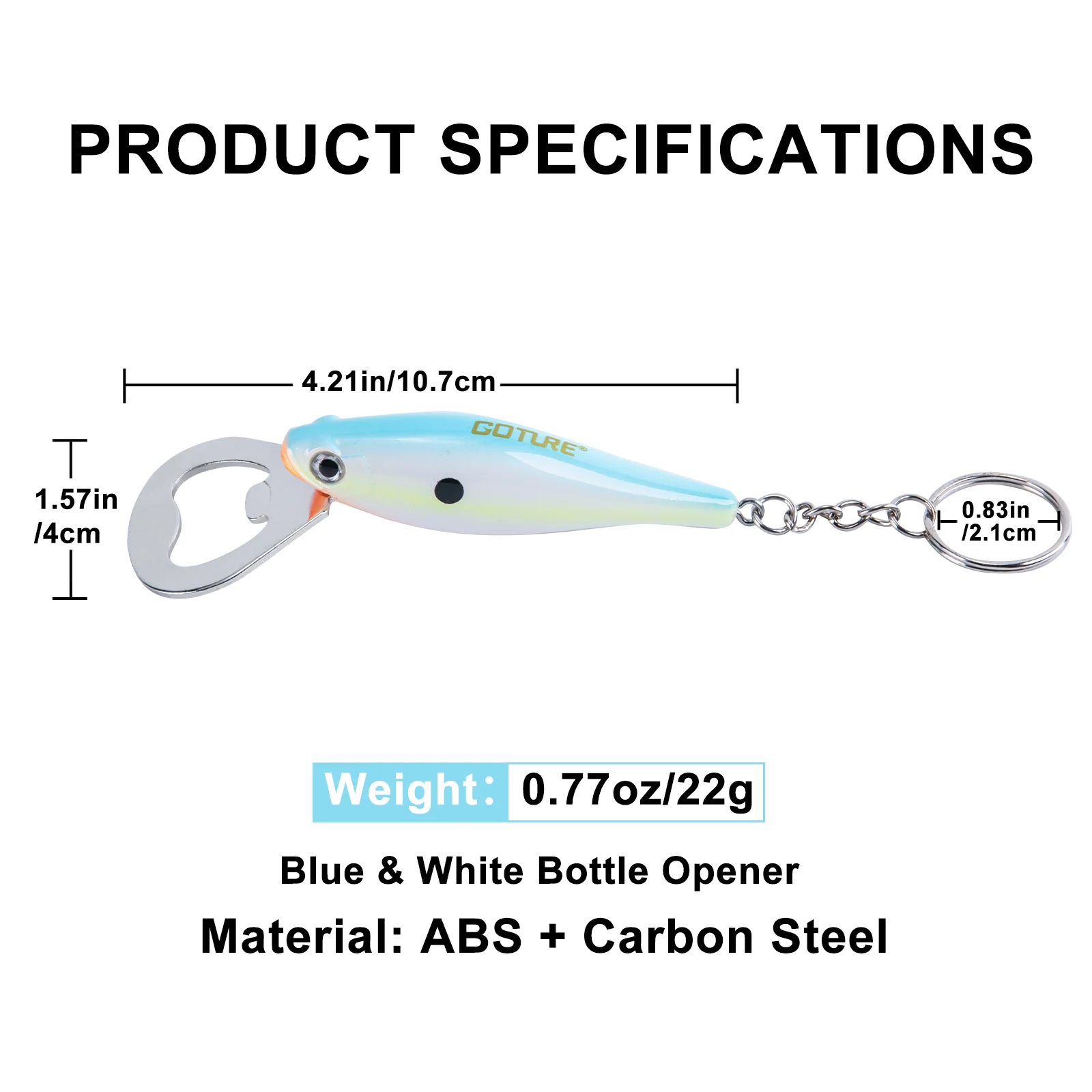 Goture 1pcs Fishing Lure Bottl - Kitchen Gadgets For Seniors avis et prix