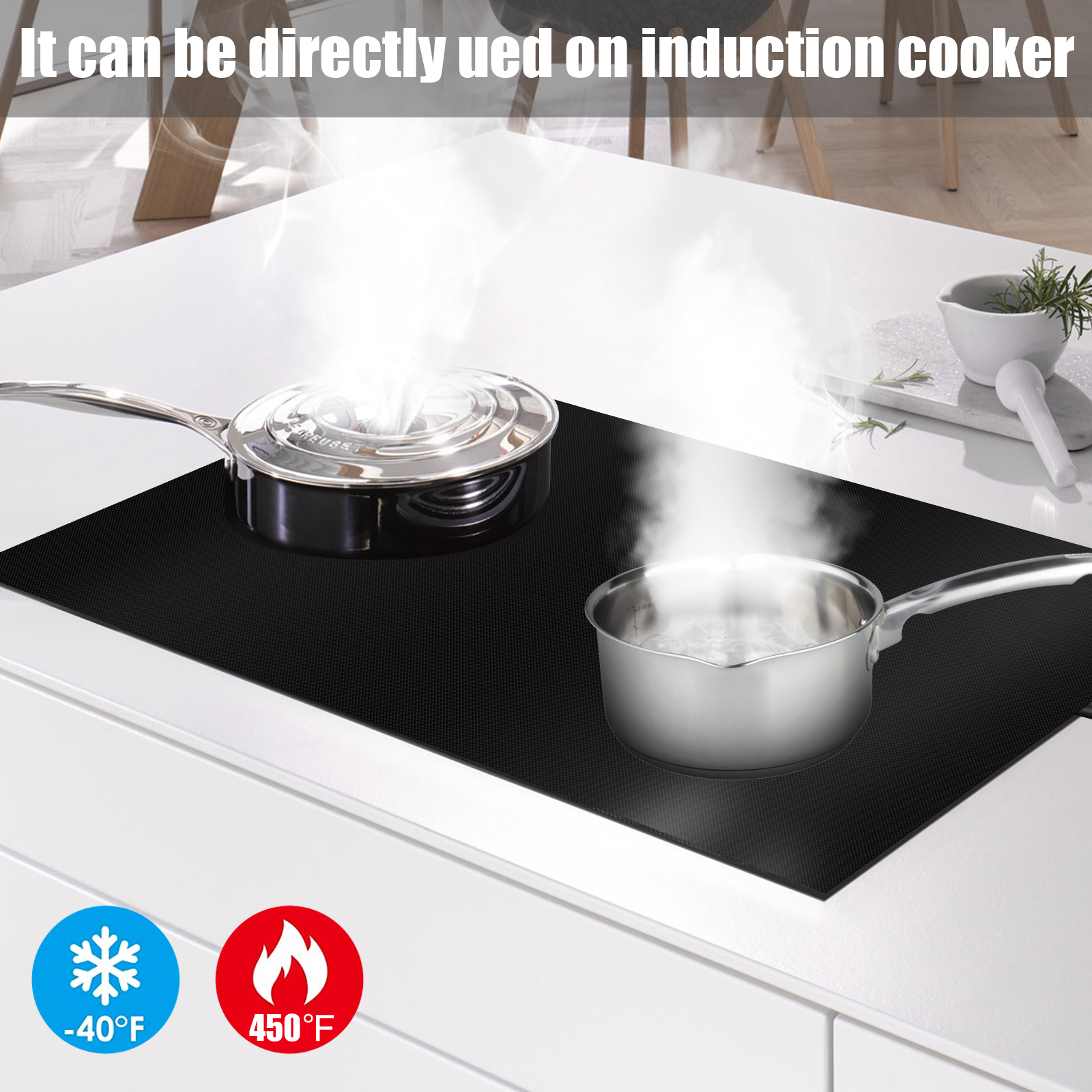 Induction Cooker Cover Silicon - Kitchen Gadgets For Seniors avis et prix