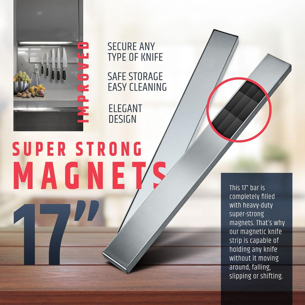 LMETJMA Professional Magnetic  - Magnetic Knife Strip avis et prix