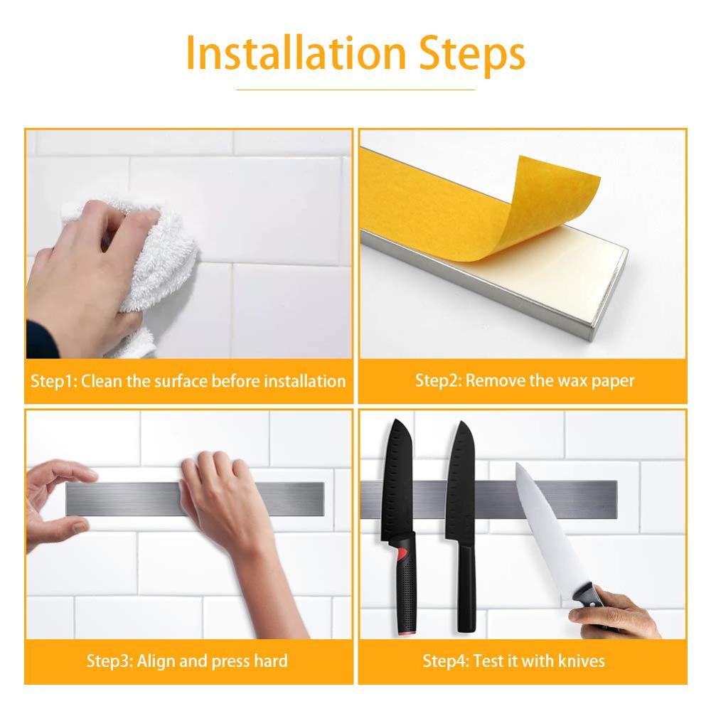 LMETJMA Professional Magnetic  - Magnetic Knife Strip avis et prix