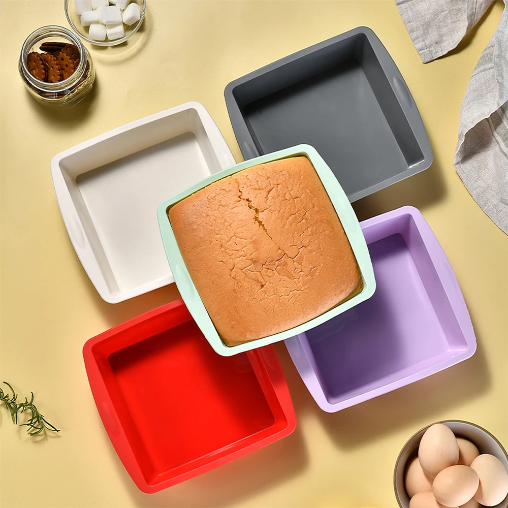 1/4Pcs Silicone Square Cake Mo - Kitchen Gadgets Worth Buying avis et prix