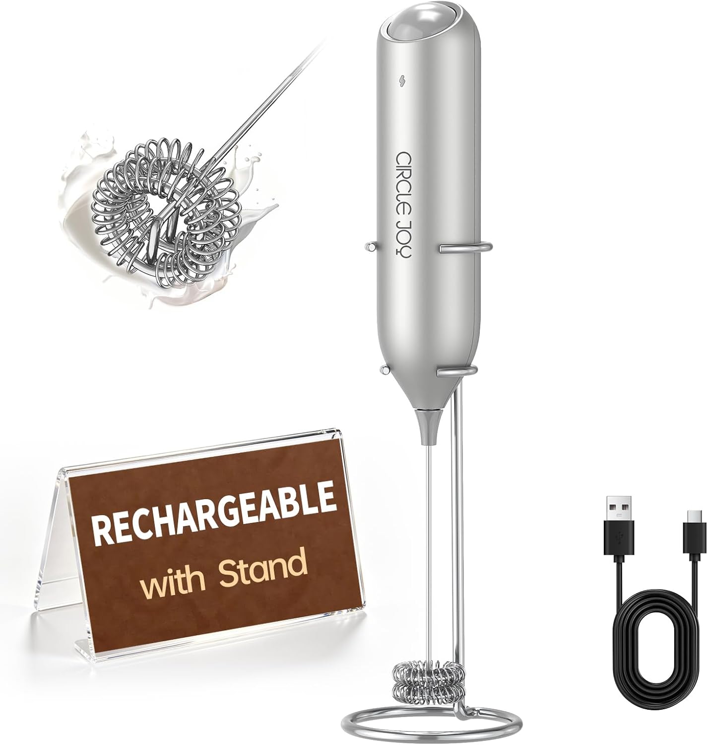 Rechargeable Milk Frother Hand - Milk Frother avis et prix