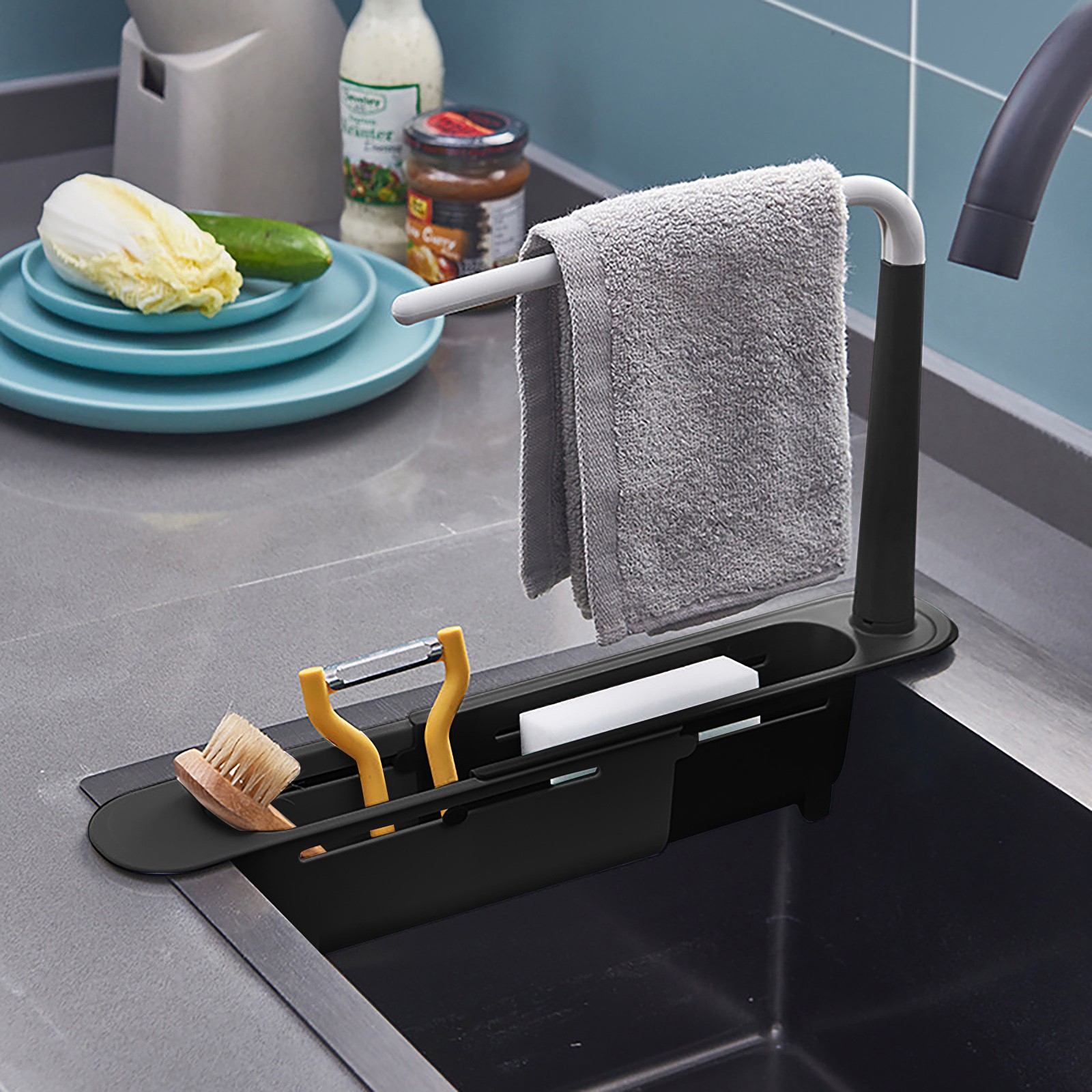 elescopic Sink Shelf Drainer R - Kitchen Gadgets For Seniors avis et prix