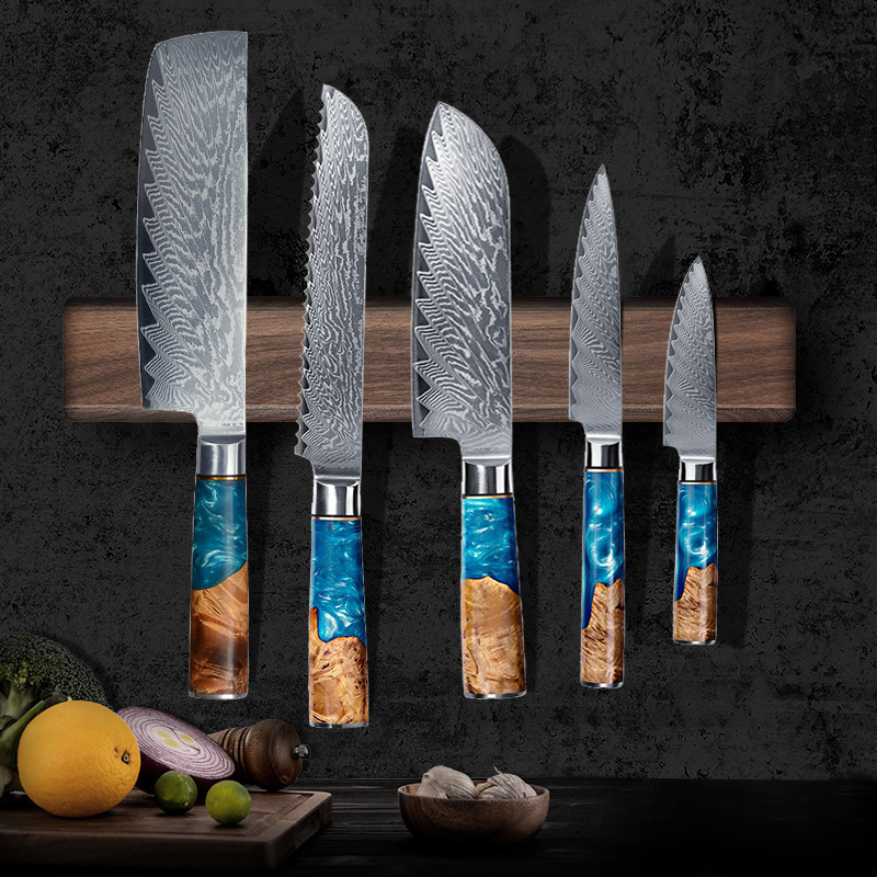 Walnut Wood Strong Magnetic Kn - Magnetic Knife Strip avis et prix
