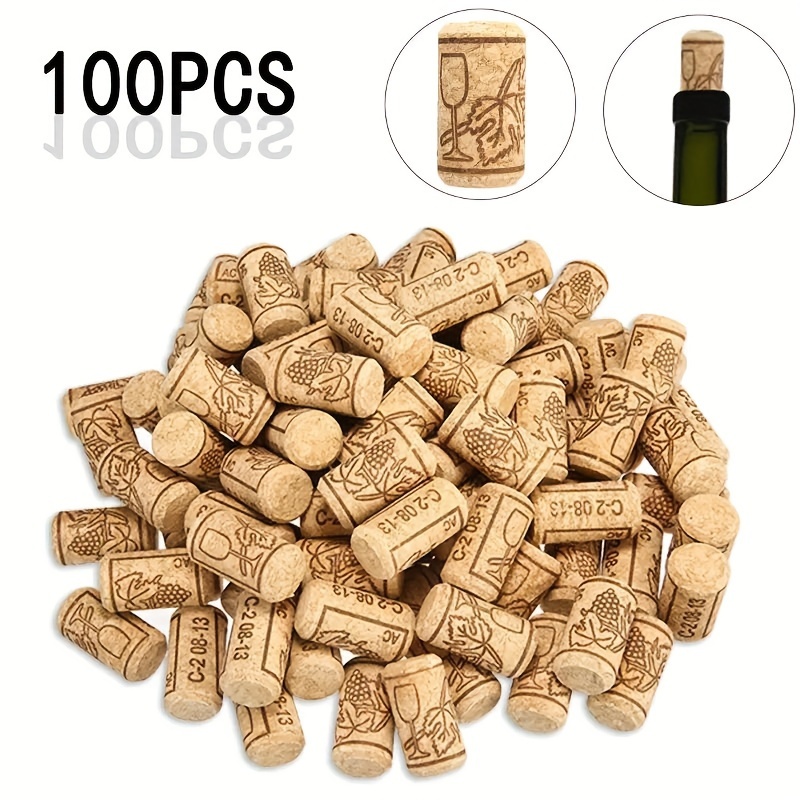 100pcs Wine Cork Stopper Natur - Kitchen Gadgets Worth Buying avis et prix