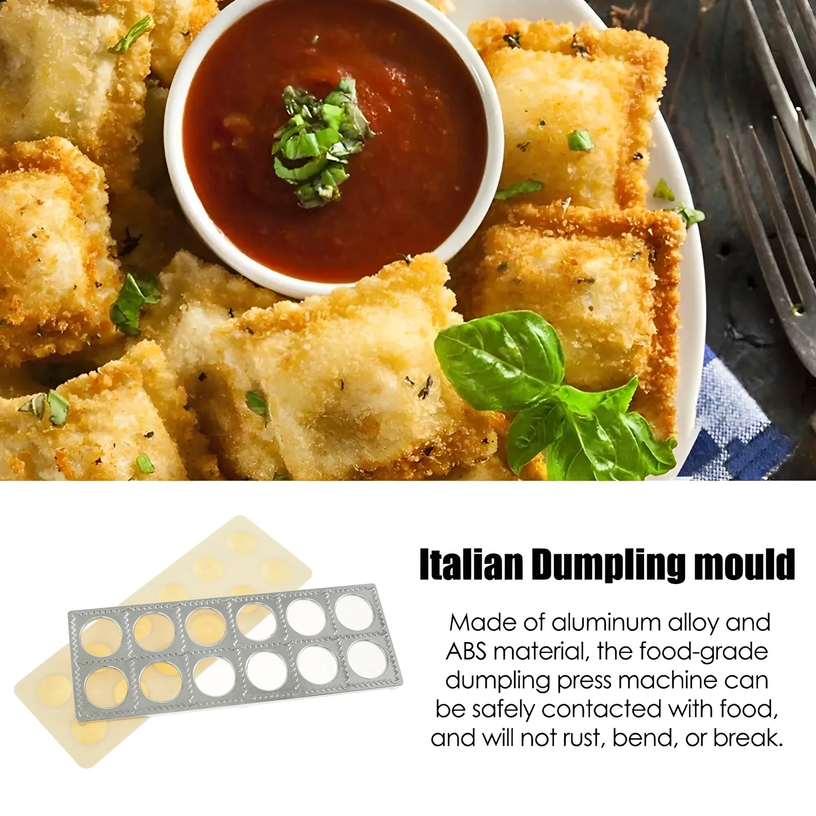 Dumpling Mold 12 Holes Ravioli - Kitchen Gadgets Worth Buying avis et prix