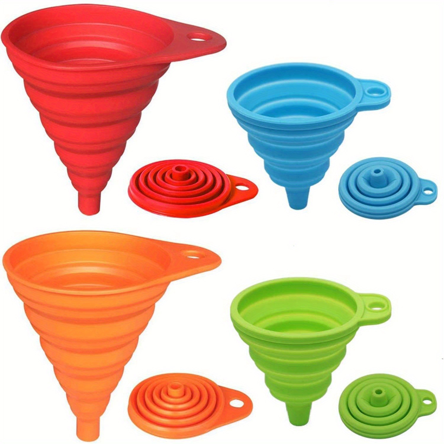 1/2/4PCS Silicone Collapsible  - Kitchen Gadgets Worth Buying avis et prix
