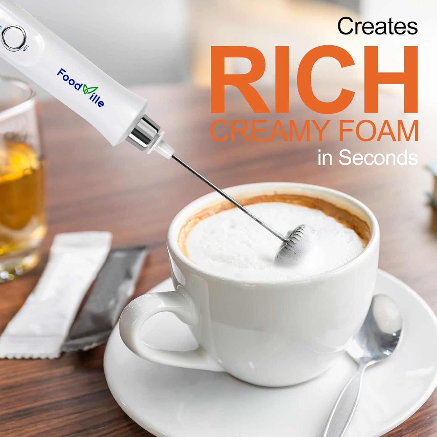 3-in-1 Rechargeable Milk Froth - Milk Frother avis et prix