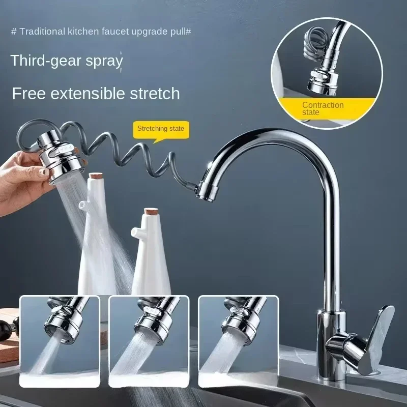 New 3 Modes Sink Faucet Extens - Kitchen Gadgets For Seniors avis et prix