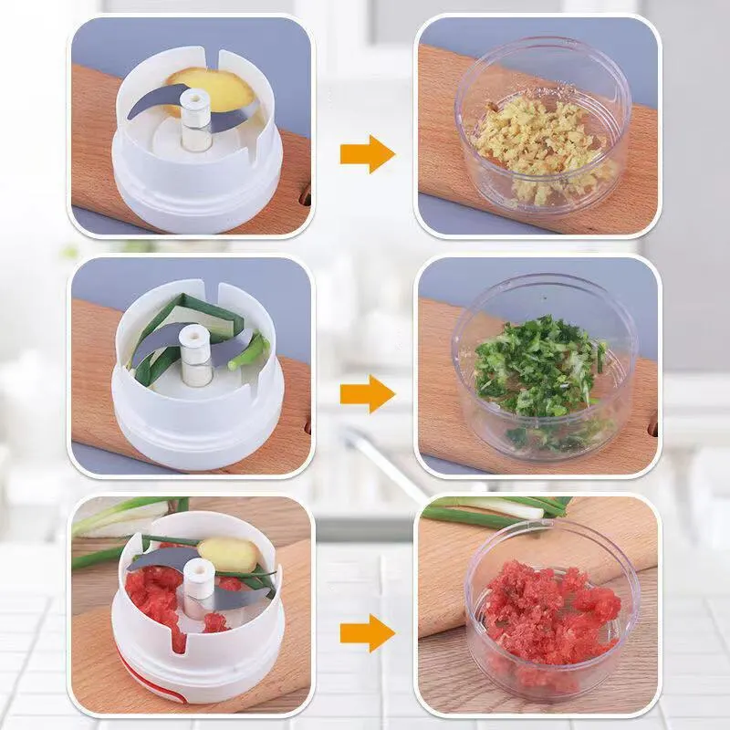 Plastic Garlic Crusher Press V - Kitchen Gadgets For Seniors avis et prix