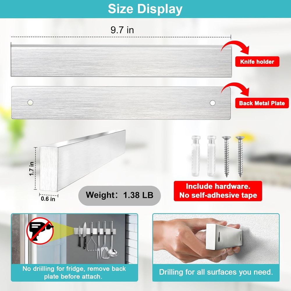 Magnetic Knife Strip for Kitch - Magnetic Knife Strip avis et prix