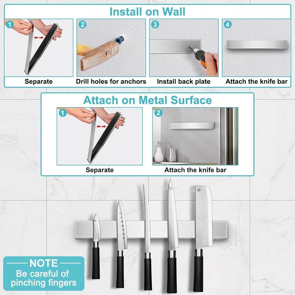 Magnetic Knife Strip for Kitch - Magnetic Knife Strip avis et prix