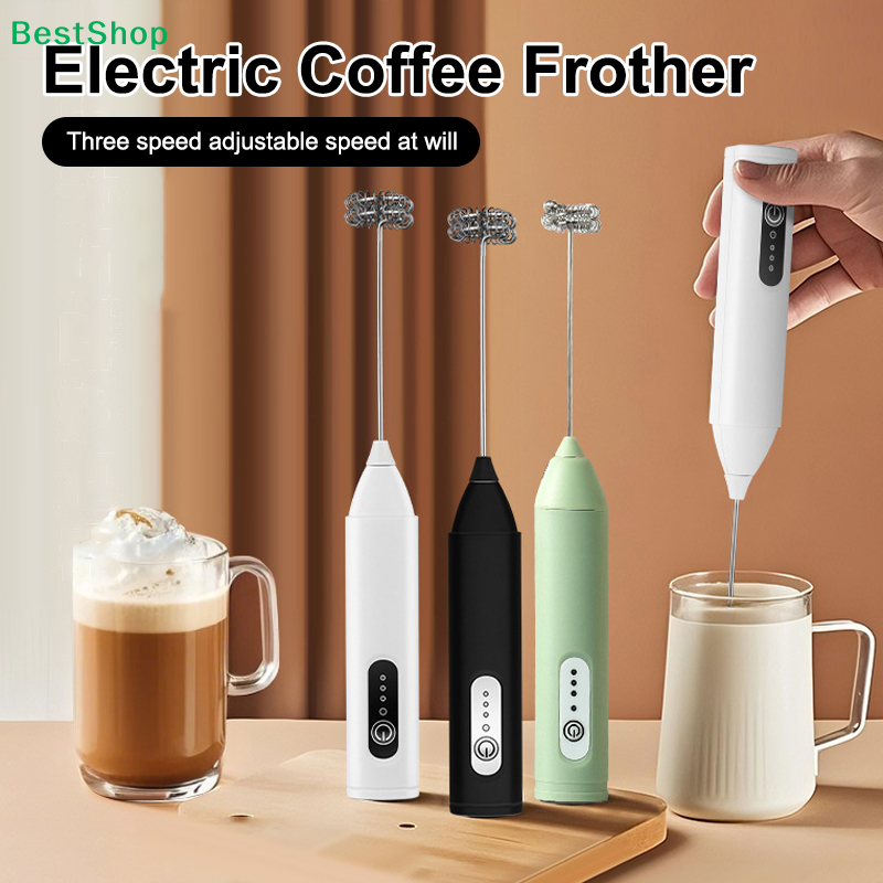 〔C〕3-Speed Electric Coffee Fro - Milk Frother avis et prix