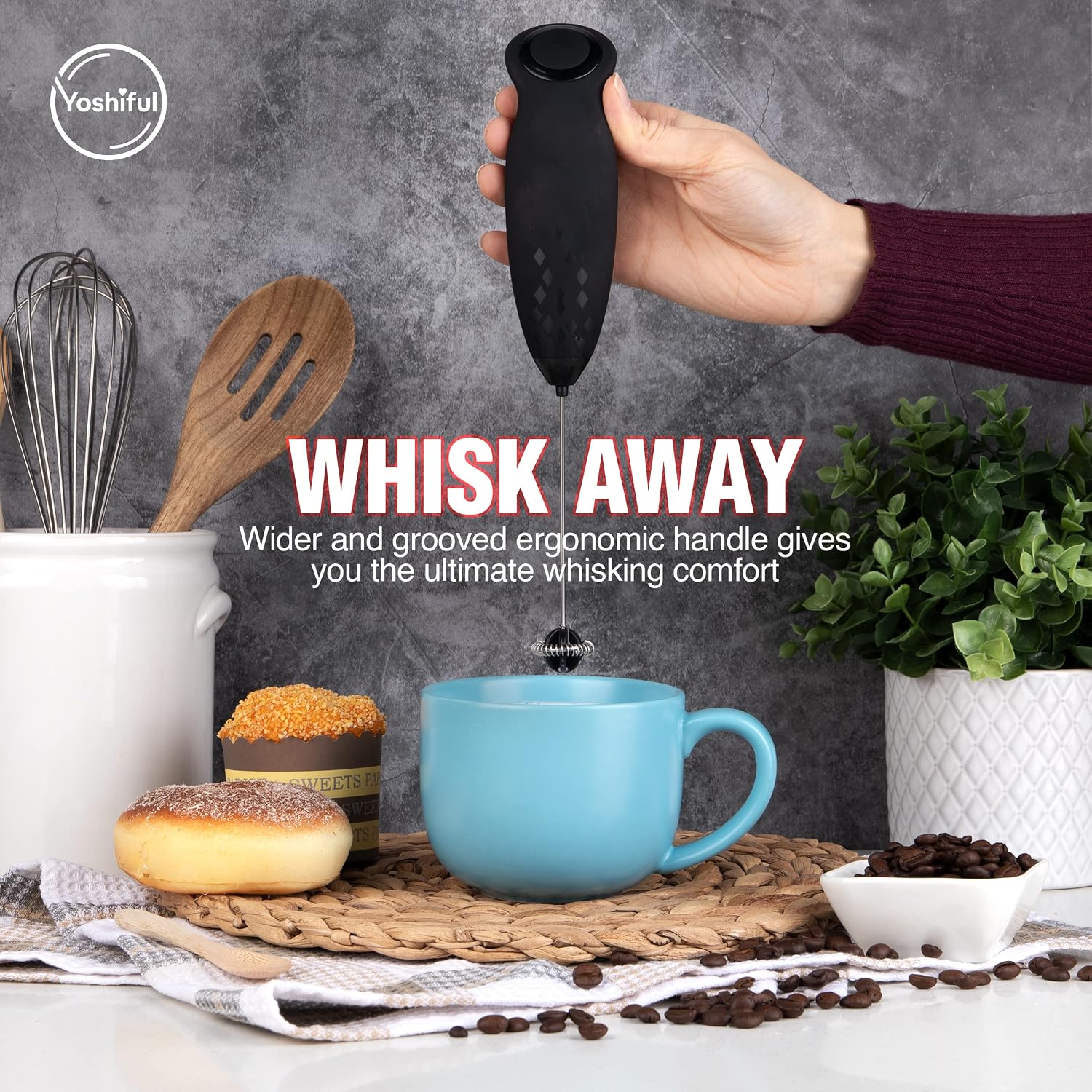 Electric Milk Frother Handheld - Milk Frother avis et prix