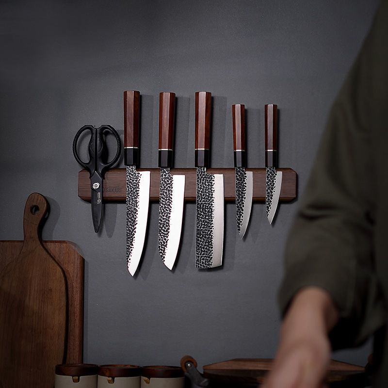 Brand Thick Acacia Wood Magnet - Magnetic Knife Strip avis et prix