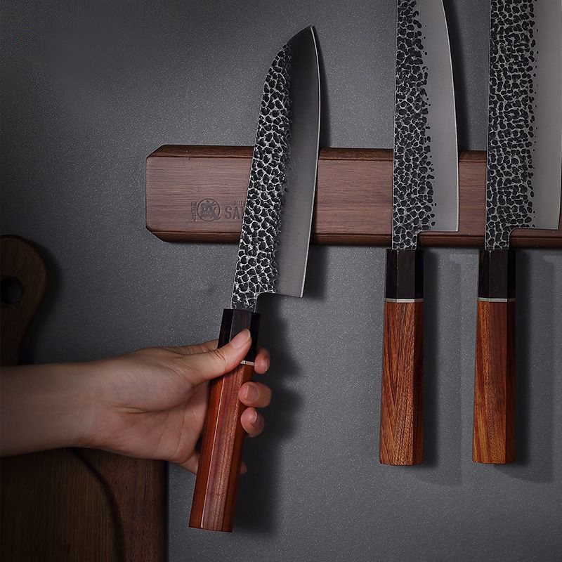 Brand Thick Acacia Wood Magnet - Magnetic Knife Strip avis et prix