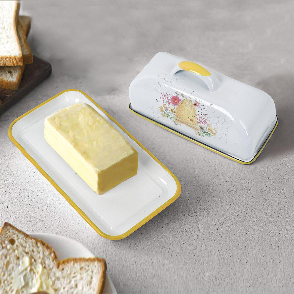 Menschy Enamel Butter Dish Che - Kitchen Gadgets Worth Buying avis et prix