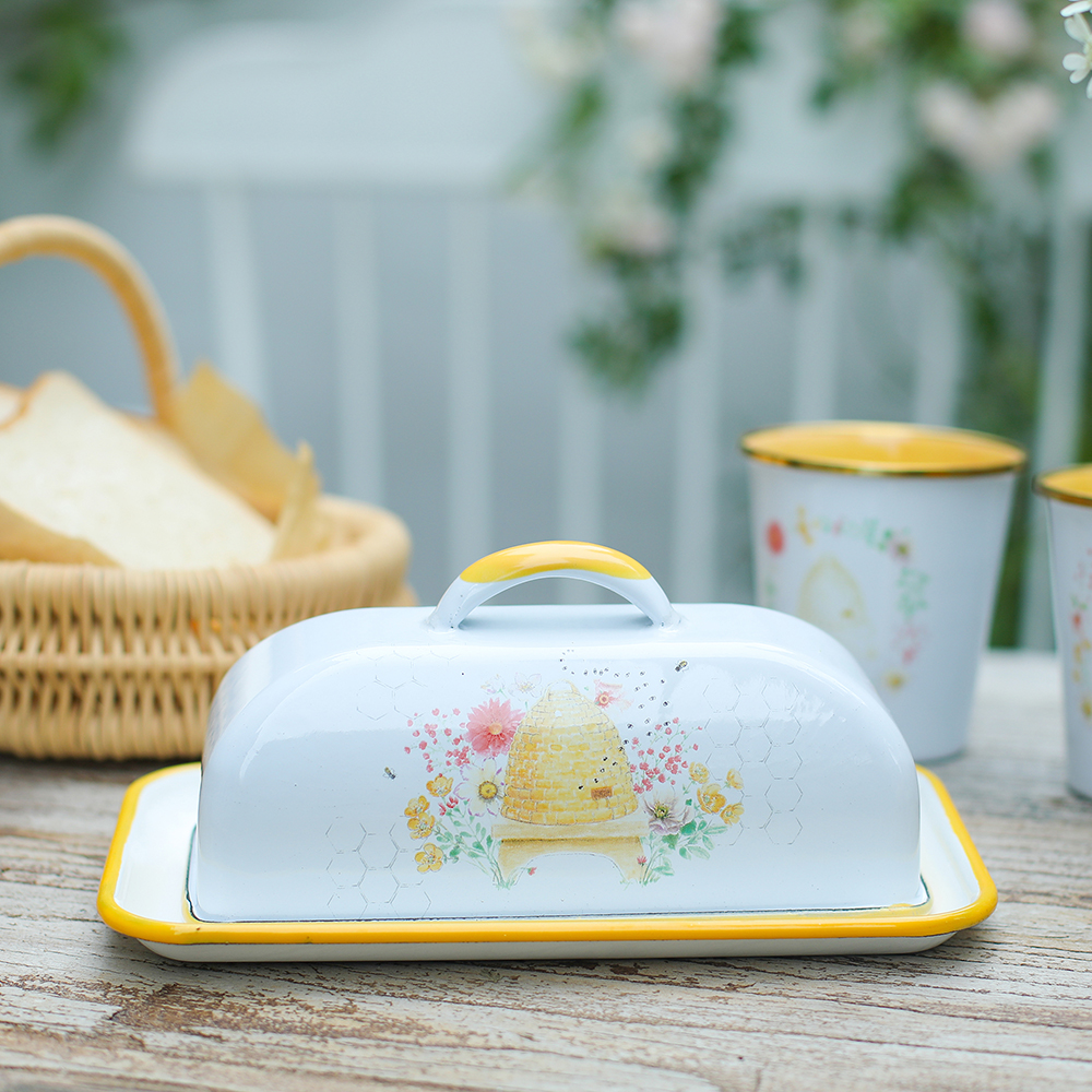 Menschy Enamel Butter Dish Che - Kitchen Gadgets Worth Buying avis et prix