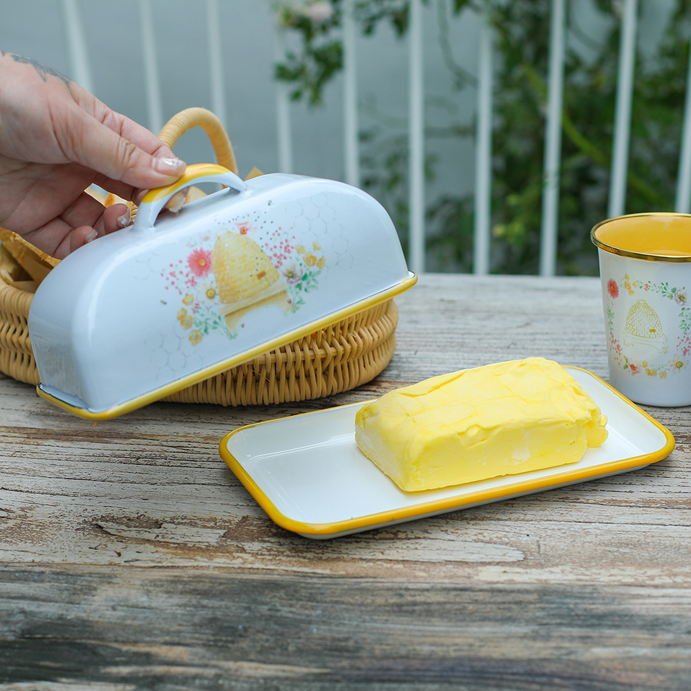 Menschy Enamel Butter Dish Che - Kitchen Gadgets Worth Buying avis et prix