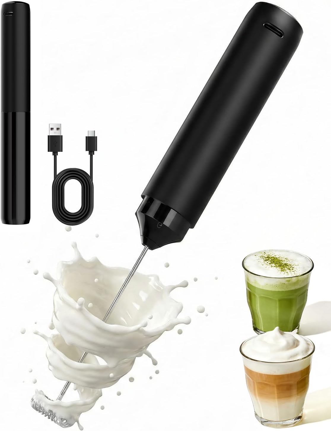Rechargeable Milk Frother Hand - Milk Frother avis et prix