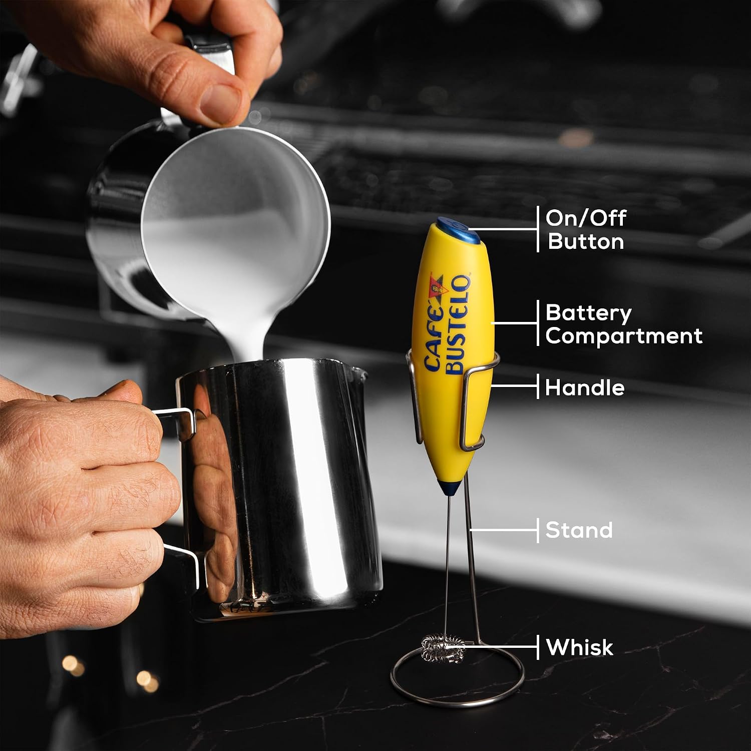 Handheld Electric Milk Frother - Milk Frother avis et prix