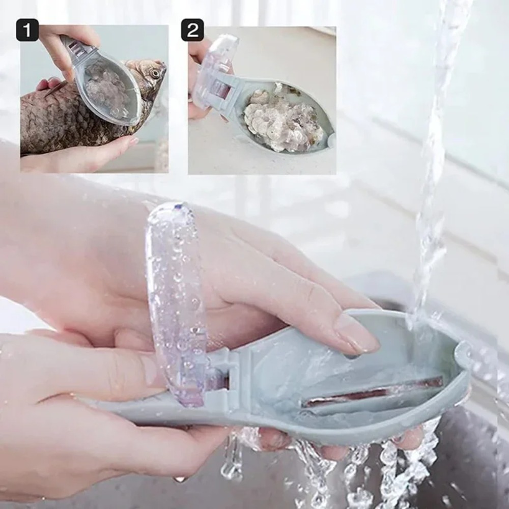 1PC Fish Scale Scraper Fast Re - Kitchen Gadgets Helpful avis et prix